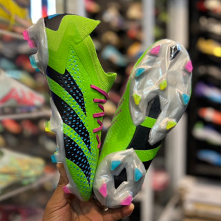 รองเท้า สตั๊ด อดิดาส Adidas Predator Accuracy FG พรีเดเตอร์ ตัวใหม่ ข้อต่ำ แถม ถุงผ้า + ดันทรง + กล่อง ถ่ายจากสินค้าจริง