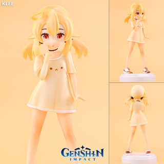 Figure กาชาปอง Genshin Impact เก็นชินอิมแพกต์ เกนชิน อิมแพ็คท์ Klee คลี ชุดเดรส ธาตุไฟ Dress Figure Anime Model Manga