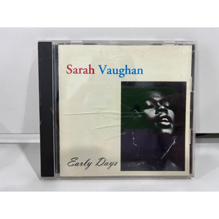 1 CD MUSIC ซีดีเพลงสากล   SARAH VAUGHAN  EARLY DAYS  SONY RECORDS FCCP 30291   (A16E76)