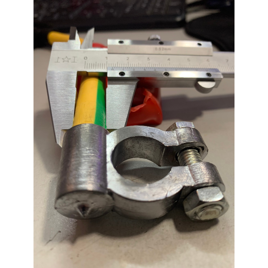 สายไฟแบตเตอรี่รถยนต์ โซล่าเซลล์ ขั้วกลม ยาว 30ซม สายไฟเส้นใหญ่ ขั้วต่อแบตแข็งแรง รับกระแสไฟได้ดี - รูปที่ 2