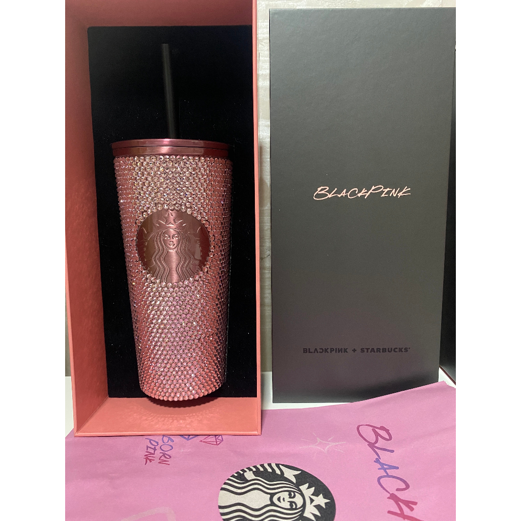 แก้ว Starbucks แก้ว สตาบัค Stainless Steel Bling BLACKPINK Lisa Blackpink