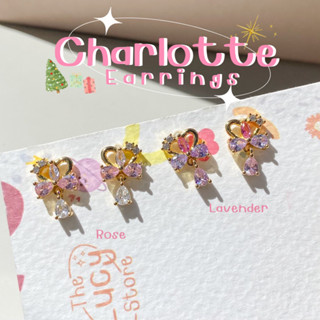 Charlotte stud earrings