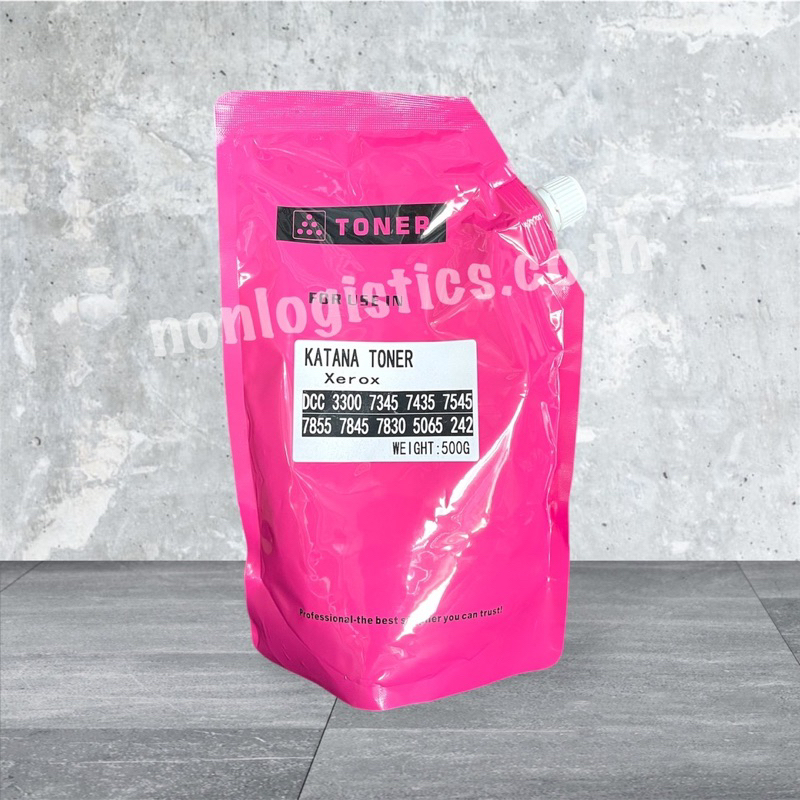 หมึกเติมXerox500กรัม(m)แดงWorkcentre WC 7525 7530 7535 7545 7556 Chip For Xerox 7830 7835 7845 7855 
