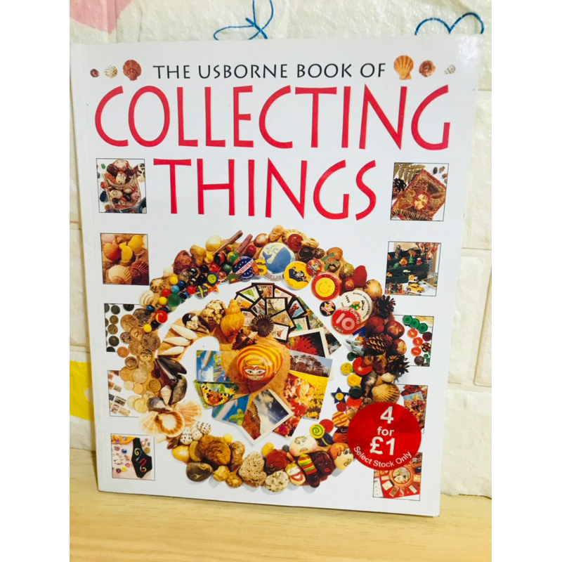 The Usborne book of COLLECTING THINGS ปกอ่อนมือ-al3