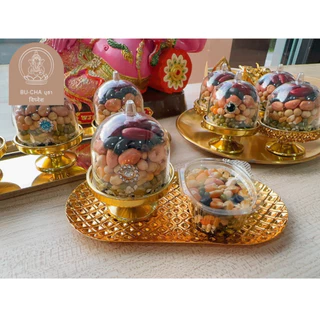 BC01-3 ของไหว้พระพิฆเนศแบบกระปุกแต่งคริสตัล (แถมฟรีกำยาน 1 ชิ้นเฉพาะพาน) S1-3,4