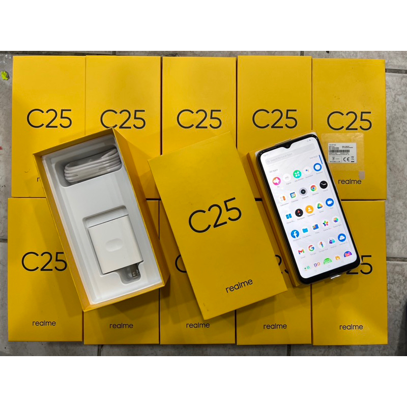 Realme C25 Ram4/64 เครื่องแท้ศูนย์ไทยDemo