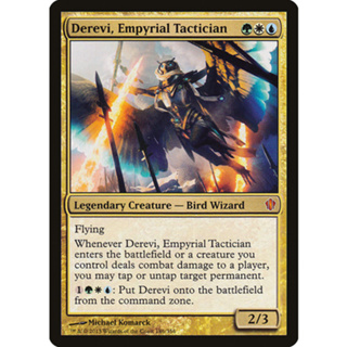 [MTG] Derevi, Empyrial Tactician [C13] [MULTI] [MYTHIC] [NORMAL] [ENG] (การ์ดเมจิค / Magic the Gathering)