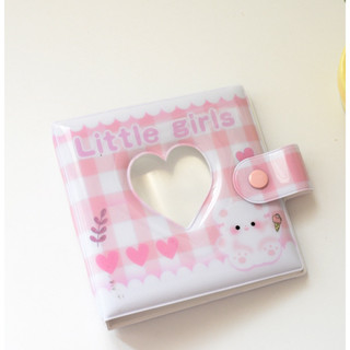 Little girls แฟ้มกระดุม 1ช่อง พร้อมไส้20แผ่น