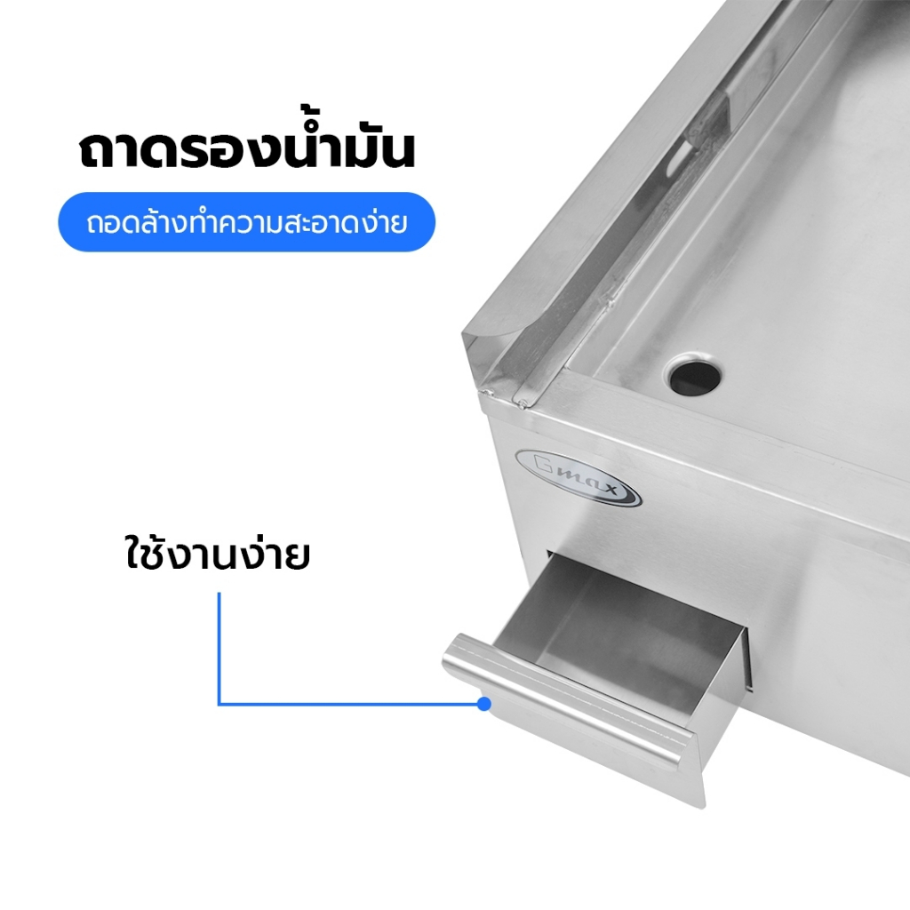 Gmax เตาย่างเคบับแก๊ส Shawarma Gas Grill รุ่น SK-Series เตาเคบับแก๊ส 3 หัวอินฟราเรด เตาย่างแก๊ส - รูปที่ 4
