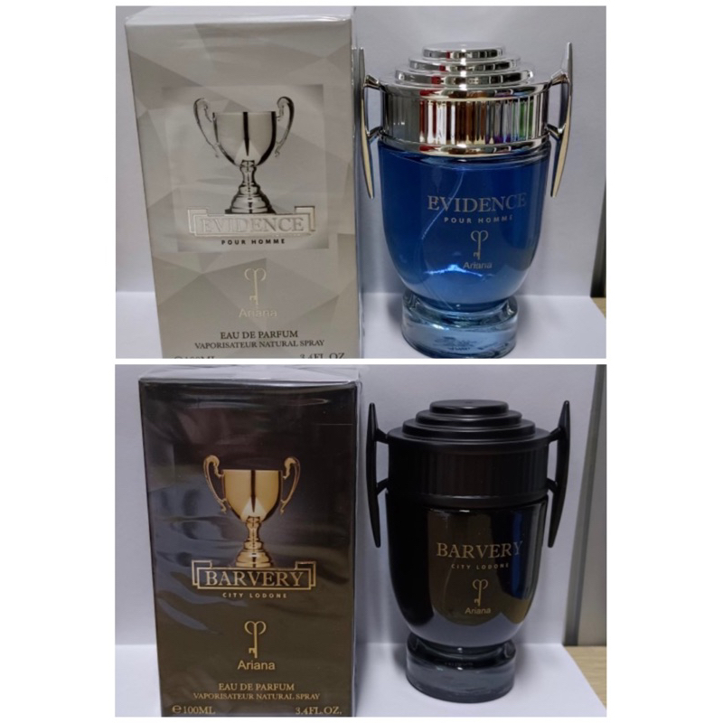 น้ำหอมนำเข้า Ariana  Evidence / Barvery Pour Homme ขนาด 100 ml