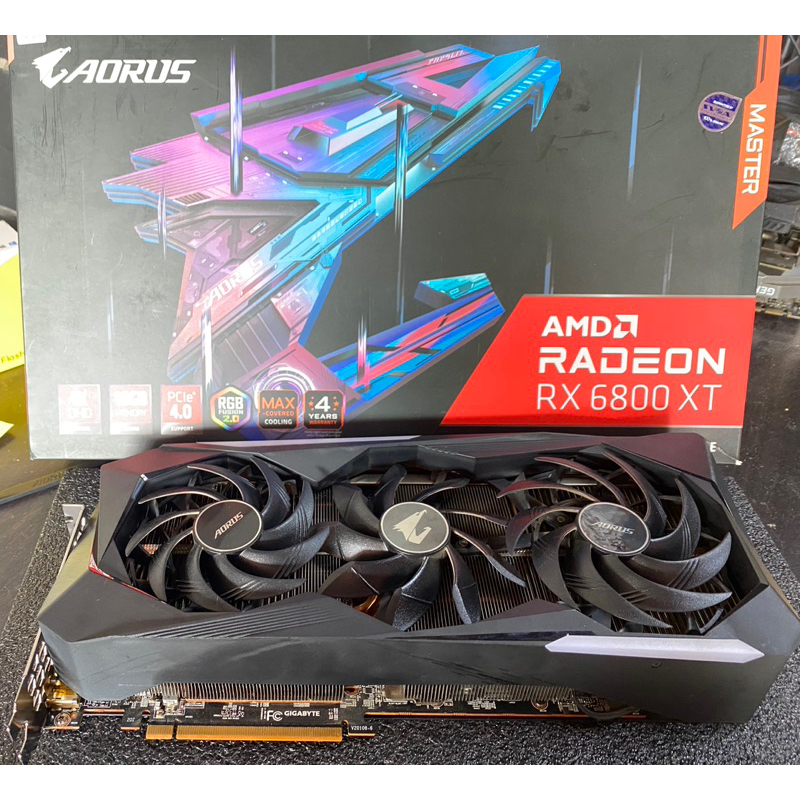 RX6800XT 16GB GIGABYTE AORUS MASTER