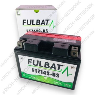 แบตเตอรี่แห้ง FULBAT 12V. 11.8Ah. รุ่น FTZ14S-BS สำหรับ HONDA XADV750