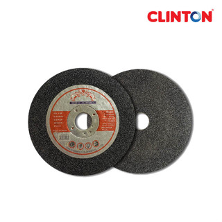 [ แพ็ค 10 ใบ ] CLINTON แผ่นตัดไฟเบอร์ 4 นิ้ว คลินตัน รุ่นบาง  2.5 มม รุ่น DE-CW100
