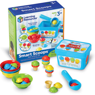 Smart scoops math activity set จากแบรนด์ Learning Resources สำหรับเด็กอายุ 3 ขวบ+