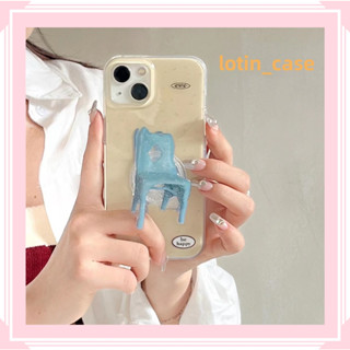 🎁ส่งของขวัญ🎁เคสไอโฟน สำหรับ 11 14 for iPhone Case 13 12 Pro Max เรียบง่าย น่ารัก น่าสนใจ กันกระแทก เคสนิ่ม เคสโทรศัพท์