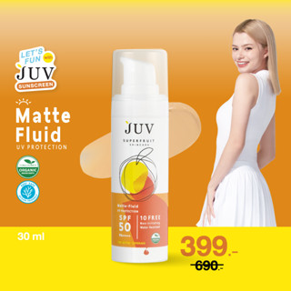 JUV Matte-Fluid UV Protection SPF 50 PA++++ 30 ml