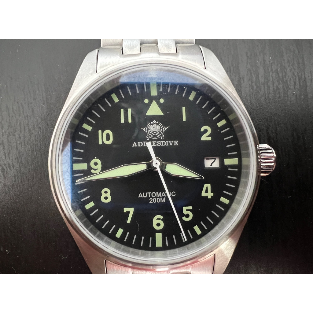 [Pre-order][ออโต้] Addiesdive MY-H2 Pilot watch 39MM C3 AR Sapphire NH35A 200M