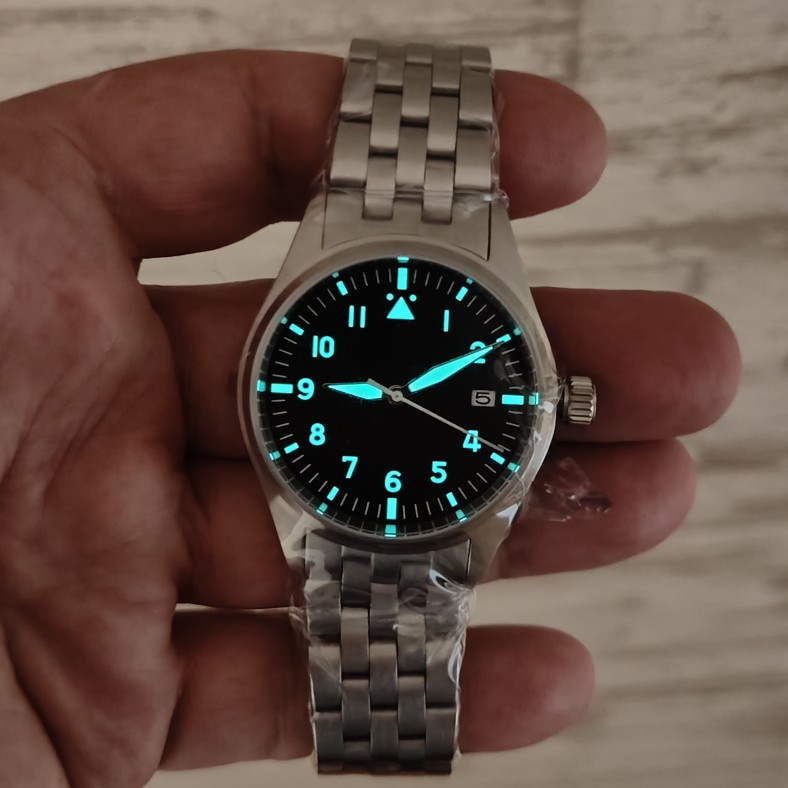 [Pre-order][ออโต้] Addiesdive MY-H2 Pilot watch 39MM C3 AR Sapphire NH35A 200M