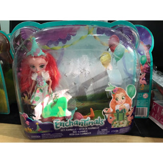 Enchantimals Fanci Flamingo &amp;amp; Swash Box Set - New ฟานซี ฟลามิงโก ชุดกล่องสวอช - ใหม่