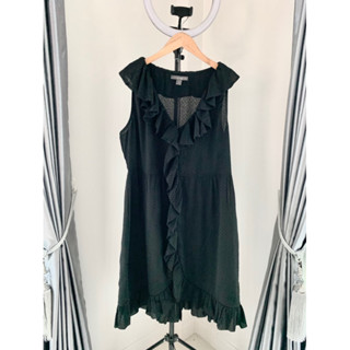 เดรสสีดำแต่งระบาย Twenty One Black Ruffled Dress 23/254