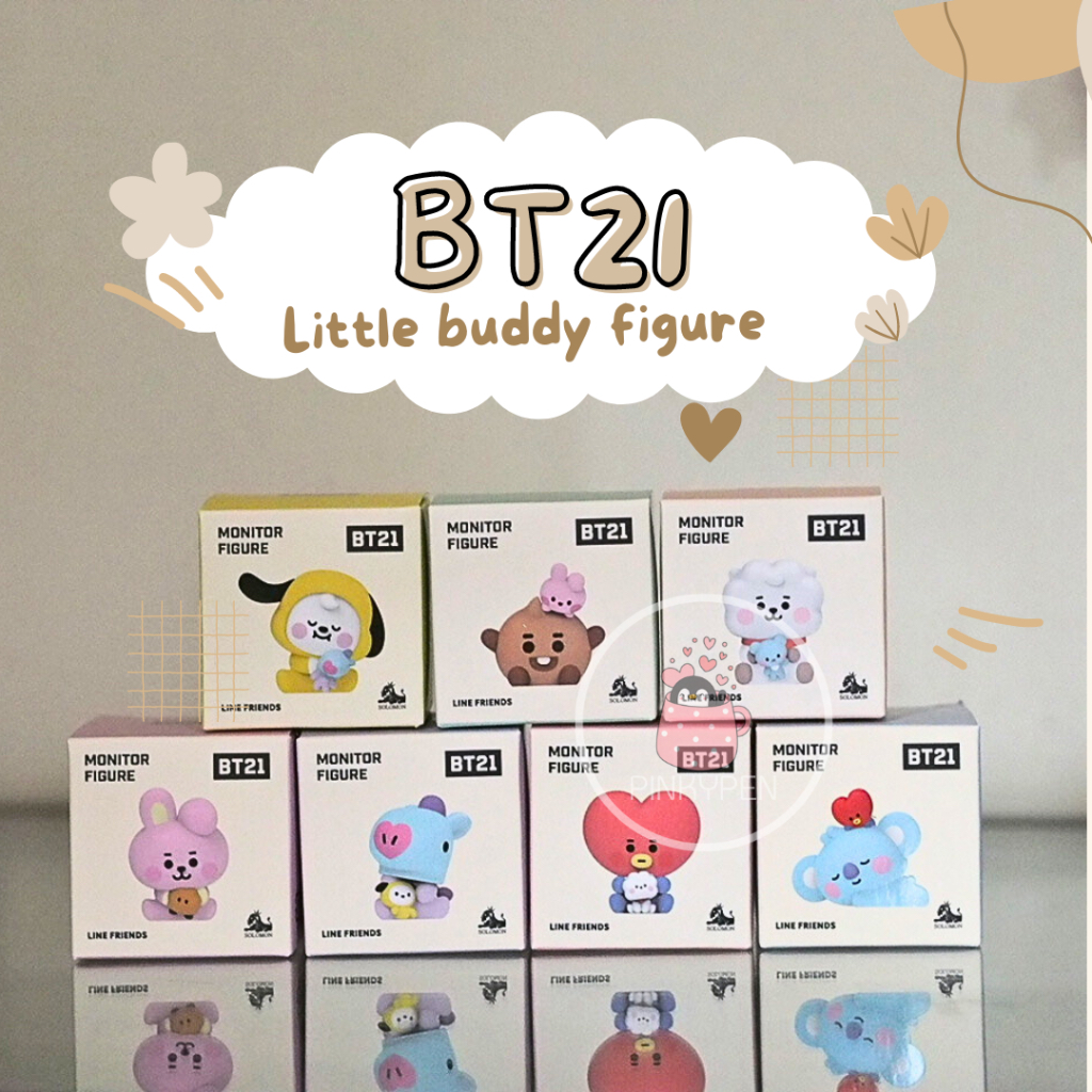 พร้อมส่งBT21 Little buddy Figure งานแท้จากญี่ปุ่น