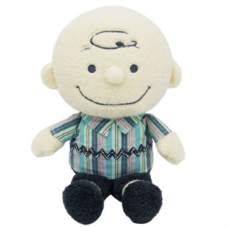 [Direct from Japan] PEANUTS Snoopy Plush doll Mint Stripe Series Charlie Brown M Size Japan NEW