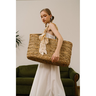 [ New Collection ] Tinytreetown - Giant korea straw bag