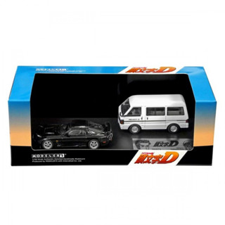 Modelers MD64213 1/64 INITIAL D SET VOL.13 KYOKO IWASE MAZDA RX-7 FD3S TYPE R &amp; PROJECT D SUPPORT CAR NISSAN VANETTE VAN DIECAST SCALE MODEL CAR