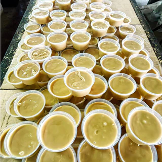 น้ำตาลโตนดชนิดครีม สูตรจ้าวตาลแท้ (100%น้ำตาลโตนด) แบบกระปุก 1 กิโลกรัม
