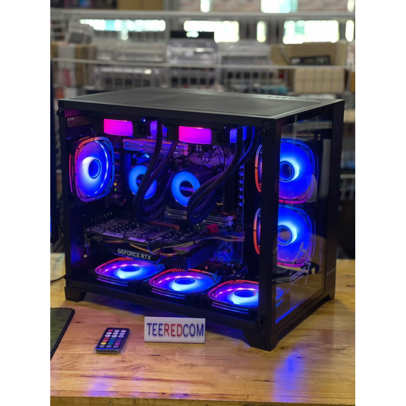 คอมประกอบ คอมปล่อยบอท เล่นเกมส์ ทํางาน ตัดต่อ 2CPU xeon xeon 2697v2 X2 24c/48t VGA 4-16GB RAM16-128G