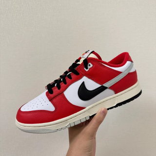 🇰🇷Nike Dunk Low Retro PRM University Red Black DZ2536-600 -พรีออเดอร์ - preorderoppa