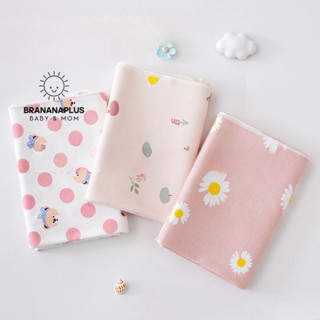 (85x85cm) ผ้าห่อตัว ผ้าเช็ดตัวคอตตอน Cotton สำหรับเด็กแรกเกิด  Baby swaddle COT85