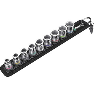 Wera ชุดบ๊อกซ์ 3/8" Belt B1 Holding Function Socket Set 05003970001