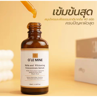 Olemine Mela &amp; Whitening Concentare serum 40 ml