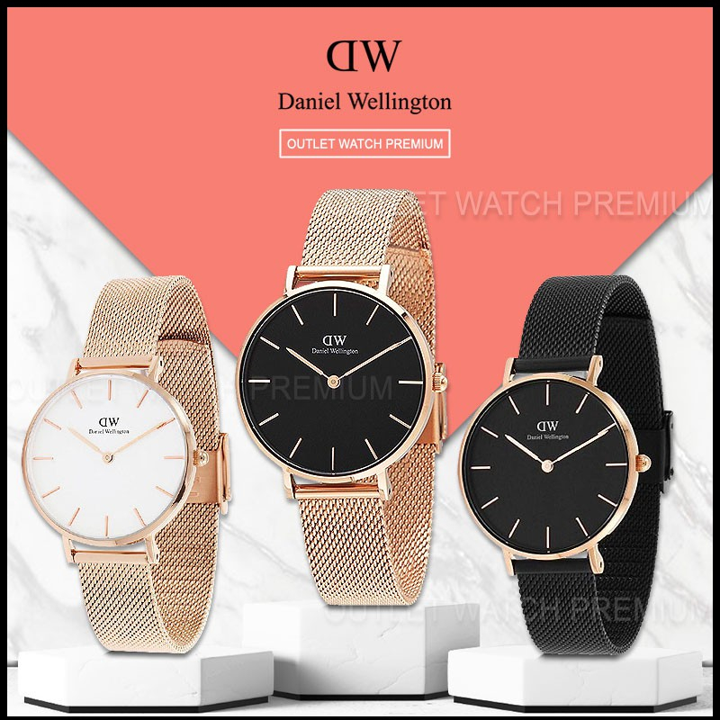 OUTLET WATCH นาฬิกา Daniel Wellington OWD228 นาฬิกาข้อมือผู้หญิง นาฬิกาผู้ชาย แบรนด์เนม ของแท้ Brand DW Watch DW00100161