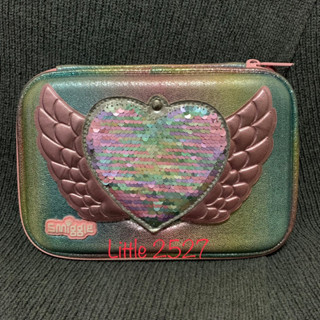 กล่องดินสอ smiggle Glitzy Mirror Hardtop Pencil Case (มือสอง)