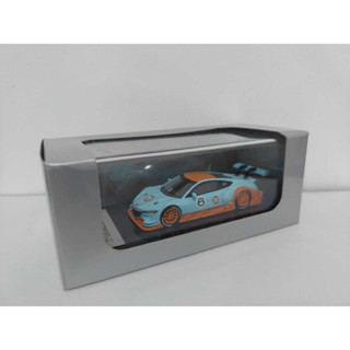 Honda 1/64 Epson NSX CONCEPT-GT GT500 2014 Race Car Gulf Version Diecast Car Model Toy