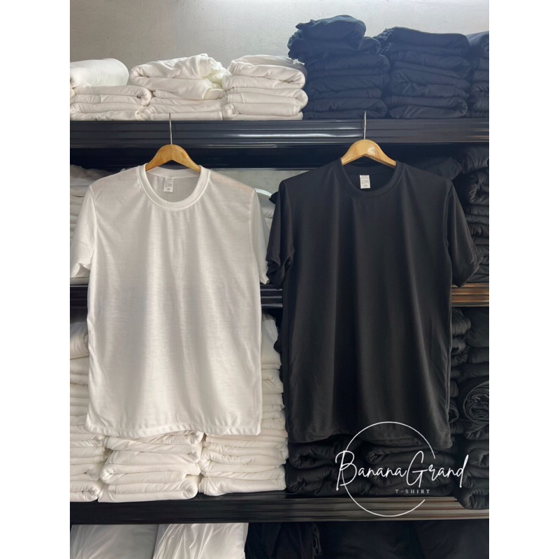 เสื้อยืดเปล่า เสื้อสีพื้น tk (โทนสีเข้ม) คอกลม