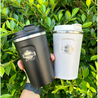 ☕️มอคโคน่า ทราเวลคัพ แก้วเก็บอุณหภูมิเนื้อสแตนเลสขนาด 380ml.