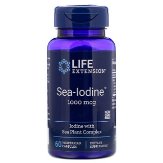 Life Extension, Sea-Iodine, 1,000 mcg, 60 Vegetarian Capsules