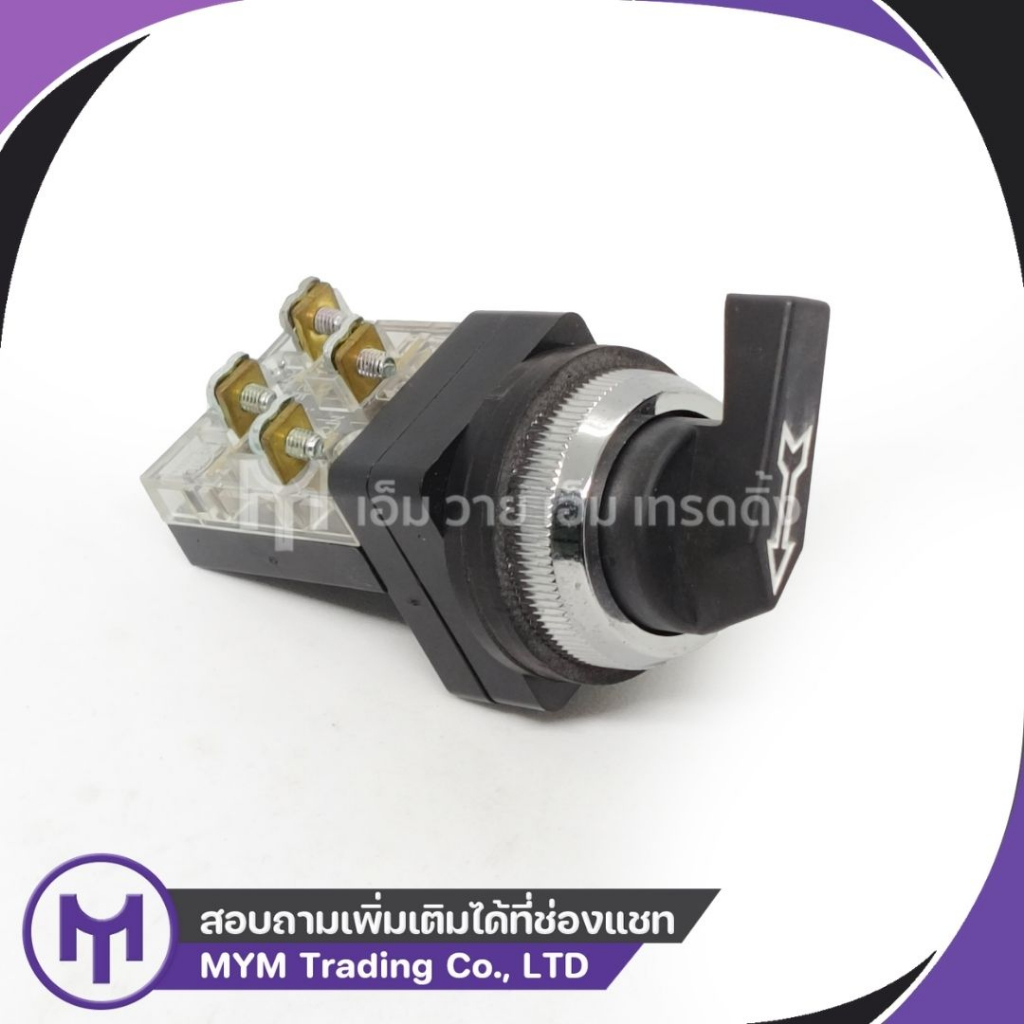SELECTOR SWITCH ก้านยาว TEND TSSL-301 30mm 2P 1A1B