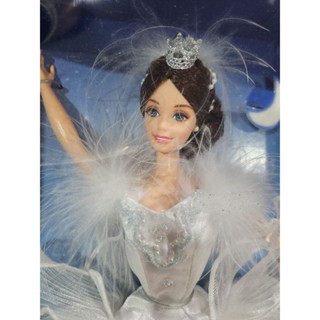 **กล่องไม่สวย ไม่มีขาตั้งนะคะ** 1997 BARBIE AS THE SWAN QUEEN SWAN LAKE DOLL MATTEL #18509 Ballet Series