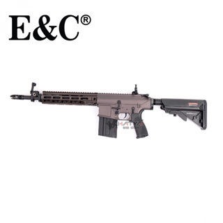 บีบีกัน E&amp;C 637 S2 WB BK AEG SR25K FDE ระบบไฟฟ้า แถมลูกบีบี ~1,000 นัด เป้ากระดาษ