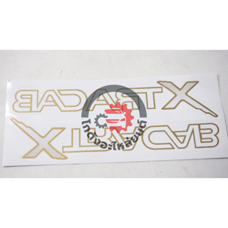 สติ๊กเกอร์ แคป โตโยต้า ไมตี้ ปี 1989-1995 "X-TRA CAB" TOYOTA MTX 1989-1995 โกดังอะไหล่ยนต์ อะไหล่ยนต์ รถยนต์