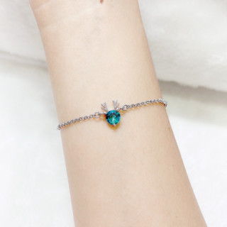 สร้อยข้อมือพลอยกรีนโทปาส (Green Topaz)