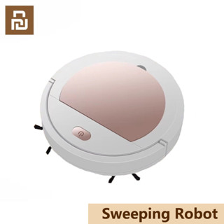 Xiaomi Youpin หุ่นยนต์ดูดฝุ่น Sweeper เครื่องดูดฝุ่น อัตโนมัติ robot เครื่องทำความสะอาดอัจฉริยะ พร้อมแปรงกวาด ขนาด1200mAh