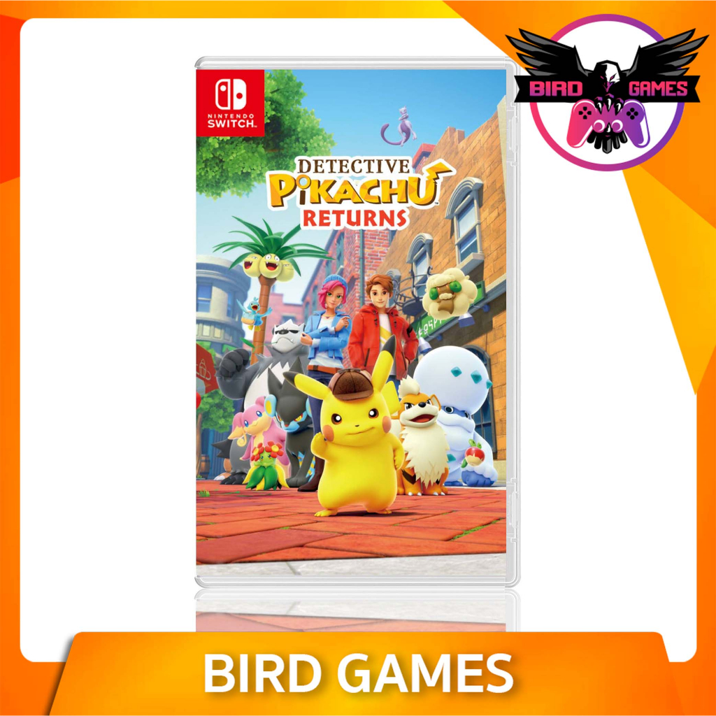 Nintendo Switch : Detective Pikachu Returns [แผ่นแท้] [มือ1] [Detective Pikachu Return]