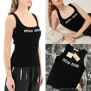 Mimi knit tank top🖤(320฿ฟรีส่ง) เสื้อกล้ามผ้านิตทอร่อง ทรงสวย ใส่แล้วเพรียวหุ่นดีมากค่ะ งานชนช็อปเลยค่า ความยาวเข้ารูป