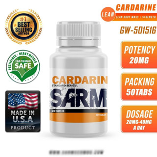 Sarms Combo Cardarine GW-501516 20mg 50 tabs [COP]