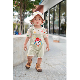 รอมเปอร์เด็ก ชุดเด็ก Romper Alpaca - The Wonder Alpaca Collection by Baby TiAmo